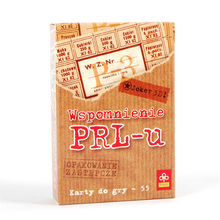 Gra karty Wspomnienie PRL-u