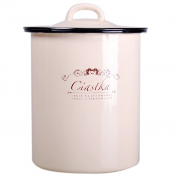Pojemnik emaliowany "Ciastka"