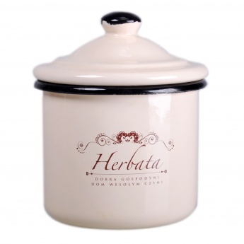 Pojemnik emaliowany "Herbata"