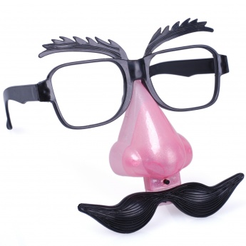 Okulary z nosem i w�sem