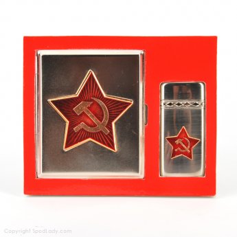 Papiero�nica i zapalniczka CCCP (ZSRR)