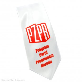 Krawat "PZPR"