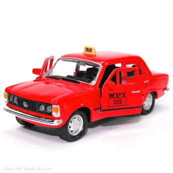 Miniaturka fiata 125p taxi