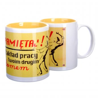 Kubek "Zak�ad pracy Twoim drugim domem"