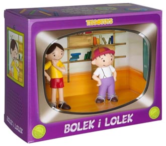 Figurki Bolek i Lolek