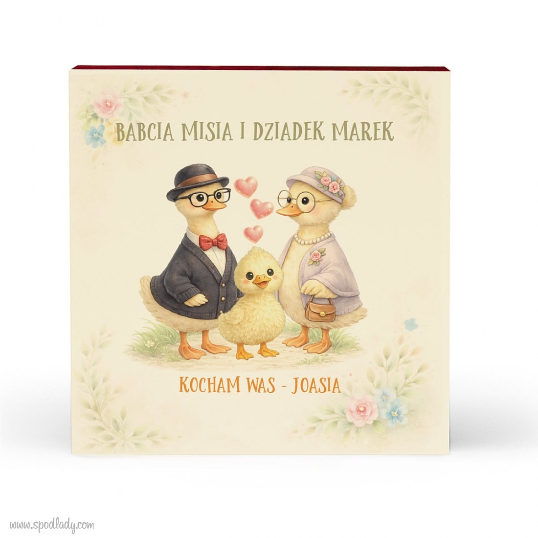 Pierniczek od kaczuszki dla Dziadk�w - Serce piernikowe 1