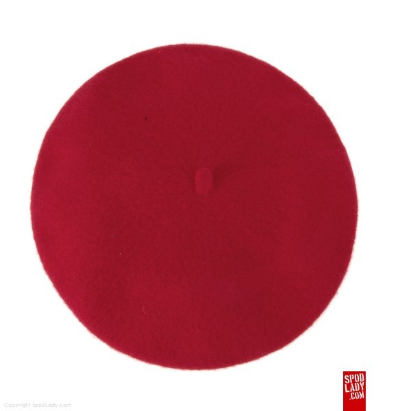 Beret czerwony
