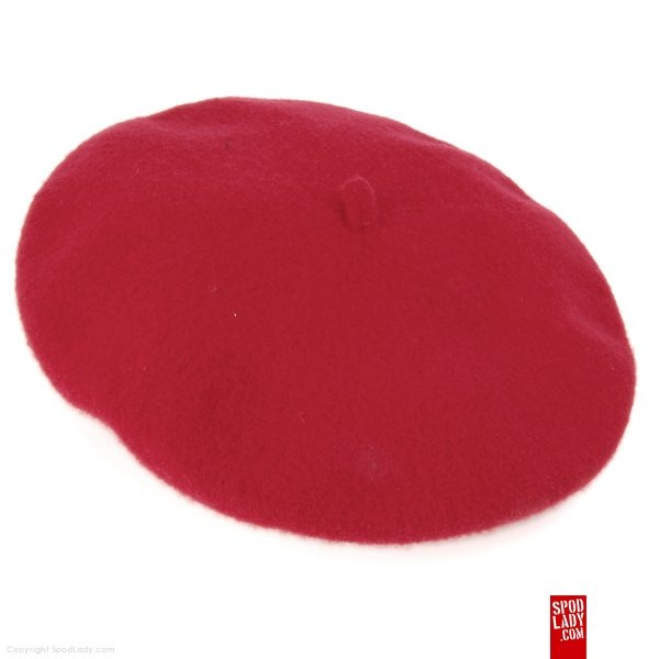 Beret czerwony