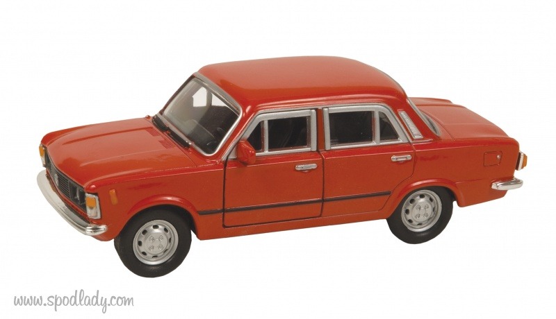 Czerwony Fiat 125p. Upominek dla fana starych aut.