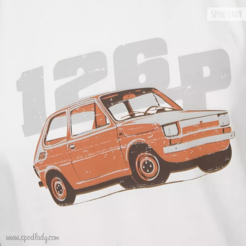 Koszulka męska "Fiat 126p" Spod Lady retro prezenty