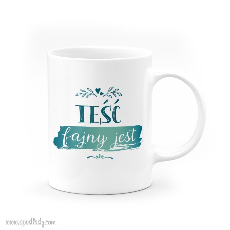 Kubek dla te�cia. Sympatyczny upominek dla te�cia.