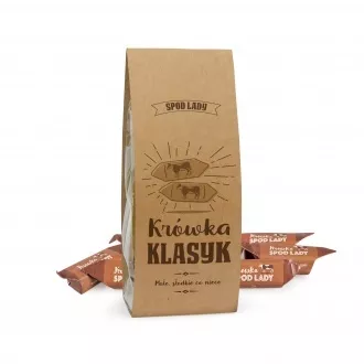 Klasyczne krówki w firmowej torebce