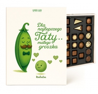  Bombonierka dla Taty 1 groszka