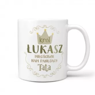 Kubek Król tata na imieniny