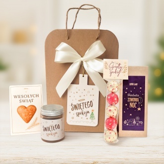 Zestaw w torebce "�wi�tego spokoju" z pierniczkiem