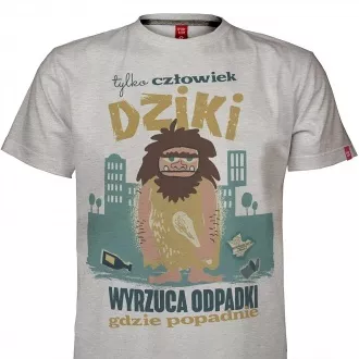 Koszulka męska "Dziki człowiek"