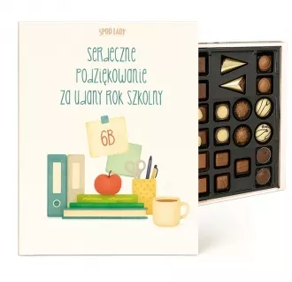 Personalizowana bombonierka "Podzi�kowanie za Rok Szkolny"