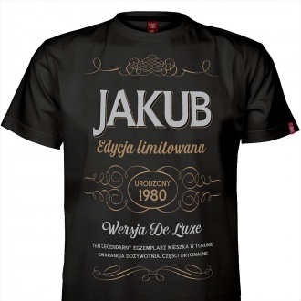 Personalizowana koszulka męska "Edycja limitowana"