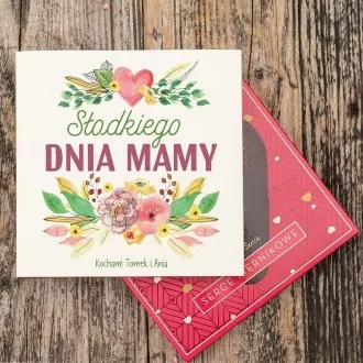  Personalizowane serce piernikowe "S�odkiego Dnia Mamy"