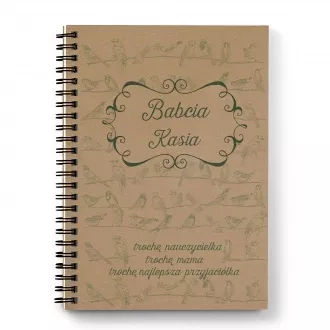 Personalizowany notes "Babcia"