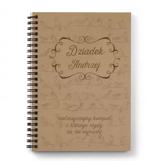 Personalizowany notes "Dziadek"