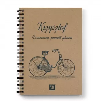 Personalizowany notes "Rower"