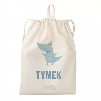 Personalizowany worek dla maluszka "Krokodyl"
