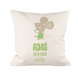Podusia personalizowana "Myszka"