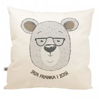 Poduszka z dedykacj "Mi"