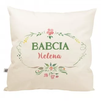 Poduszka z imieniem dla Babci