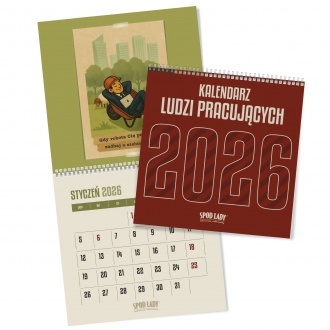 Kalendarz Ludzi Pracujcych 2026 - na cian