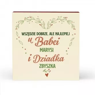 Serce piernikowe na Dzień Babci