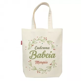 Torba z imieniem "Cudowna babcia"