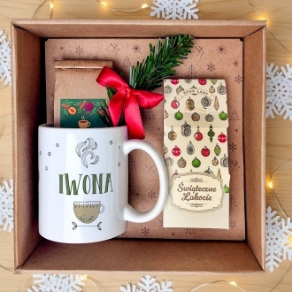 Zestaw witeczna herbatka