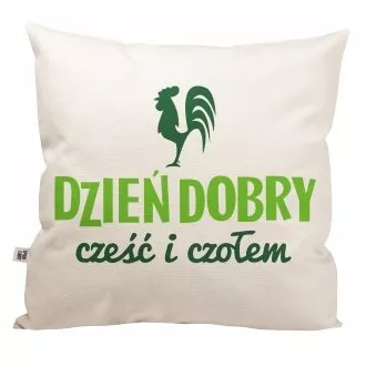 Poduszka "Dzień Dobry"