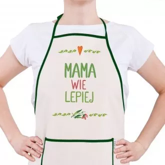Fartuszek "Mama wie lepiej"