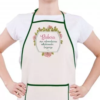 Fartuszek "Babcia posiada udowodnione właściwości lecznicze"