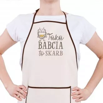 Fartuszek "Taka babcia to skarb"