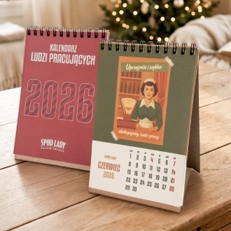  Kalendarz Ludzi Pracujcych 2026 - na biurko