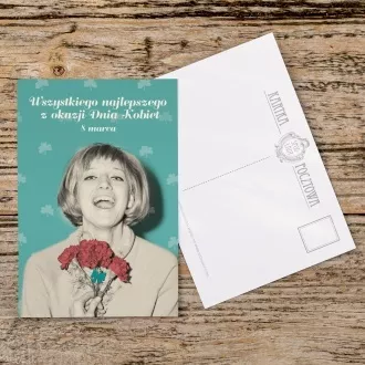 Poczt�wka "Wszystkiego najlepszego w Dniu Kobiet"