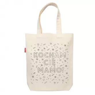 Torba do kolorowania "Kocham ci mamo"