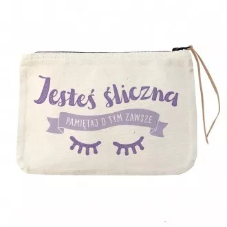 Kosmetyczka "Jesteś śliczna" 
