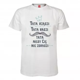 Koszulka mska "Tata rzdzi"