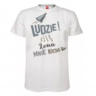 Koszulka męska "Żona mnie kocha"