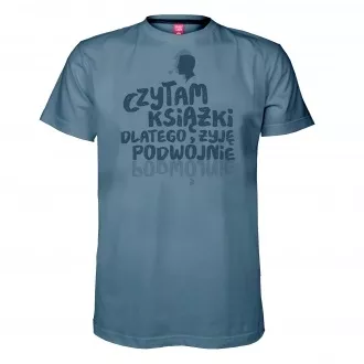 Koszulka m�ska "Czytam ksi��ki" 