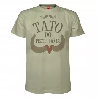 Koszulka mska "Tato do przytulania" 