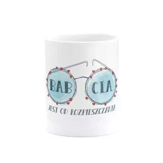 Kubek "Babcia jest od rozpieszczania"
