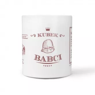Kubek "Babcia" z rymowanką