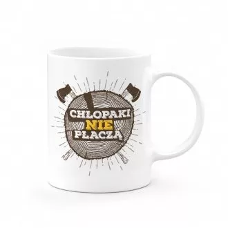 Kubek "Chłopaki nie płaczą" / "Chłopaki też płaczą"