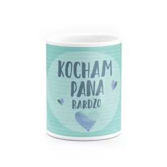 Kubek "Kocham Pana bardzo"